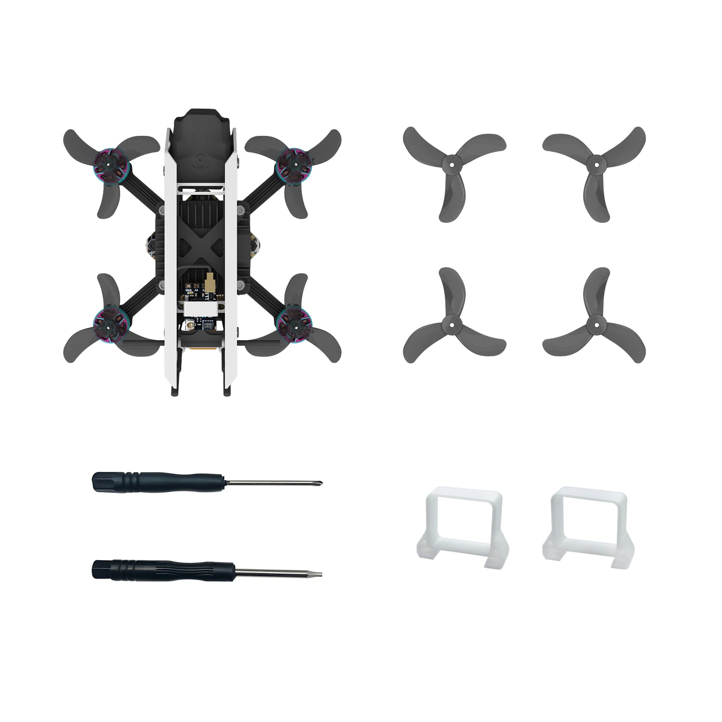 WalleFPV Eagle2 HD O4 Pro Smallest 1.4/1.6 Inch 3S Brushless FPV Drone