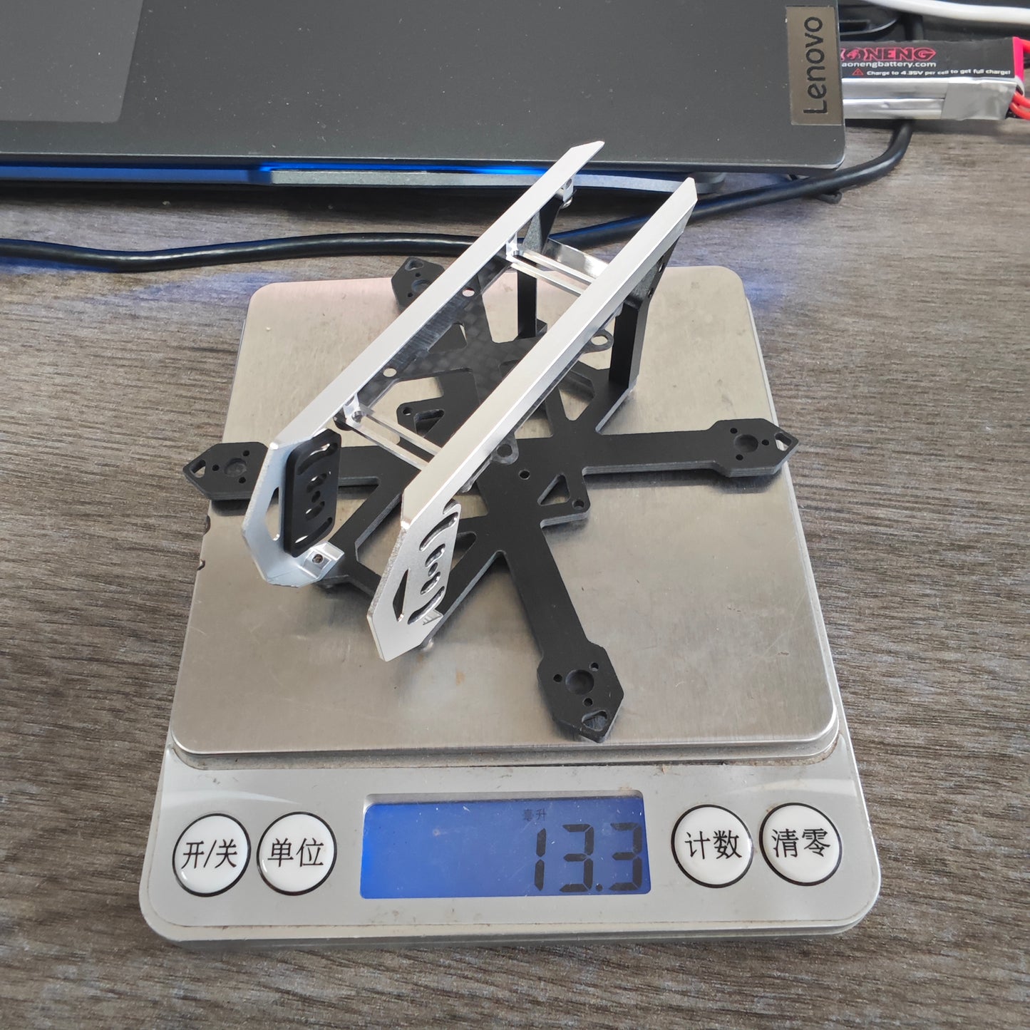 WalleFPV Eagle2 Frame Kit Base Plate / Aluminum Parts