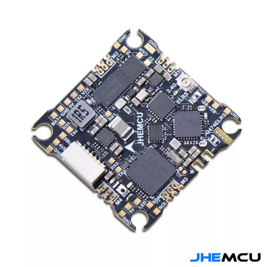 JHEMCU G474ELRS AIO 1-2S Whoop/Toothpick HD Flight Controller (w/ 12A 16Bit 4in1 ESC)