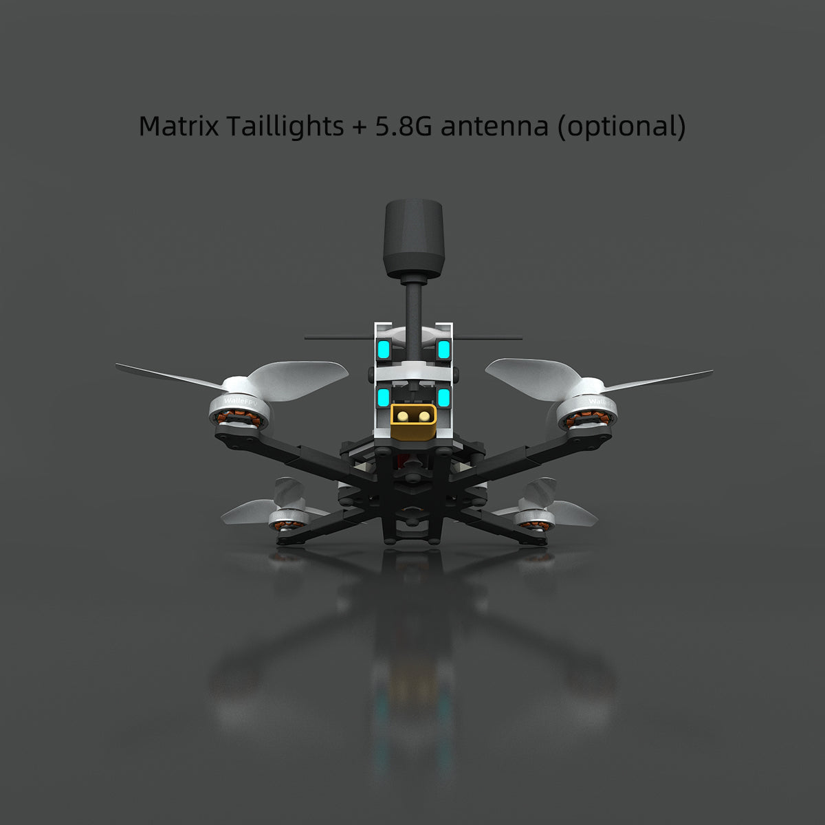 WalleFPV Lightning3  Analog / Walksnail Mini 1S Kit / DJI / HDZero  Micro Freestyle FPV Drone