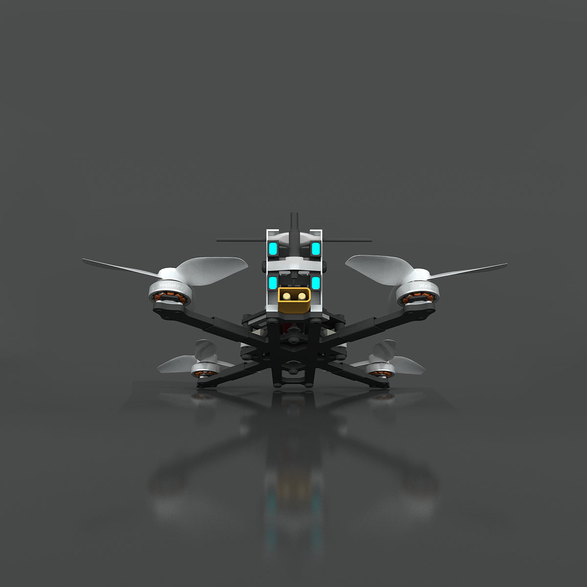WalleFPV Lightning3  Analog / Walksnail Mini 1S Kit / DJI / HDZero  Micro Freestyle FPV Drone