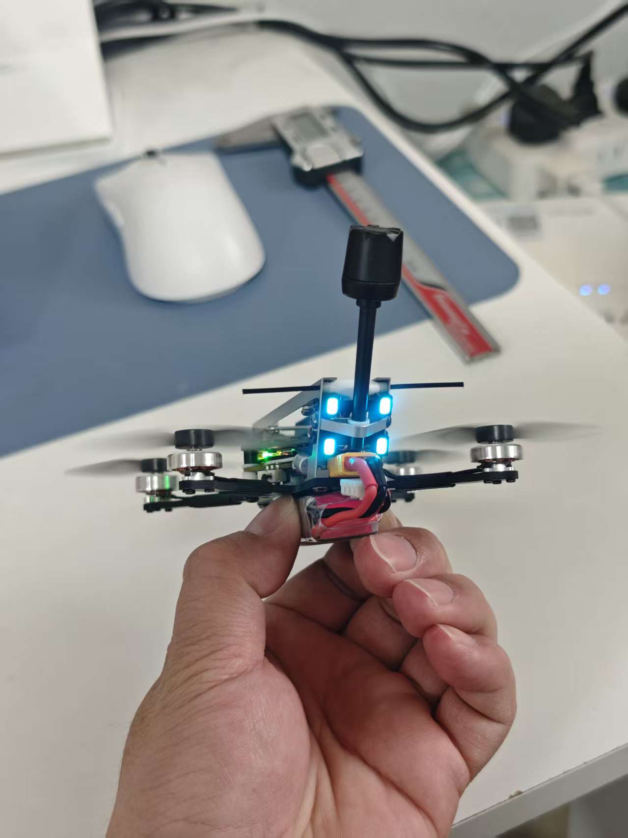 WalleFPV Lightning3  Analog / Walksnail Mini 1S Kit / DJI / HDZero  Micro Freestyle FPV Drone