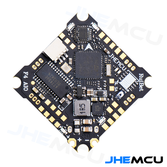 JHEMCU Ruibet F4AIO 12A ESC FPV 1-2S AIO Flight Controller OSD 5V BEC